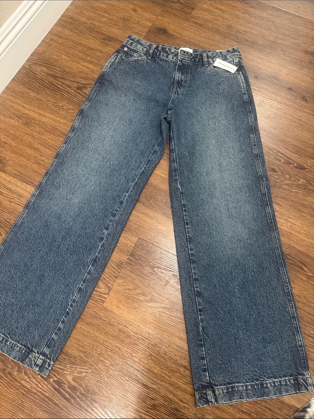 PacSun Relaxed Wide-Leg Denim Jeans